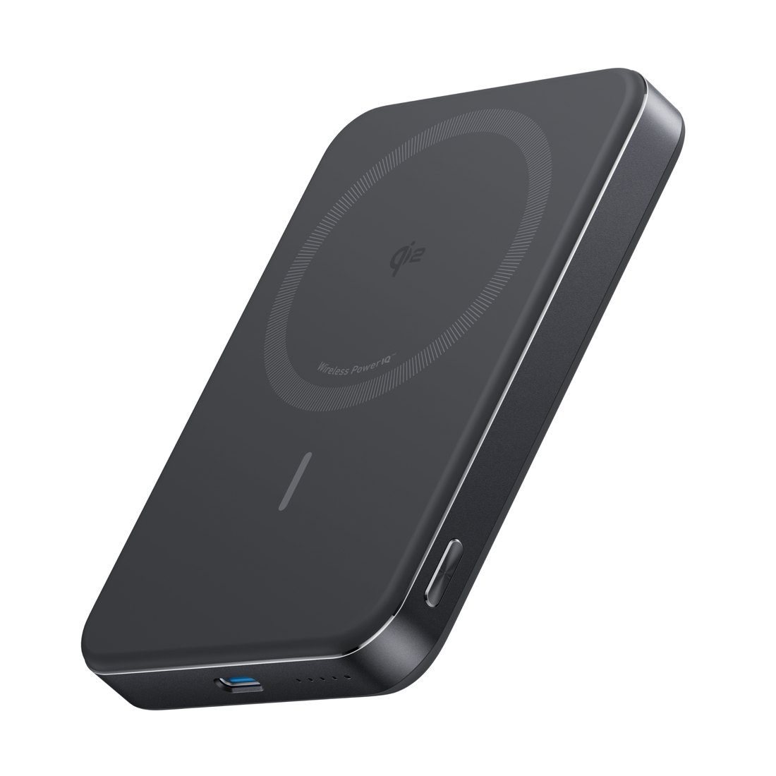 Slim black Anker MagGo Power Bank 10K model A1664